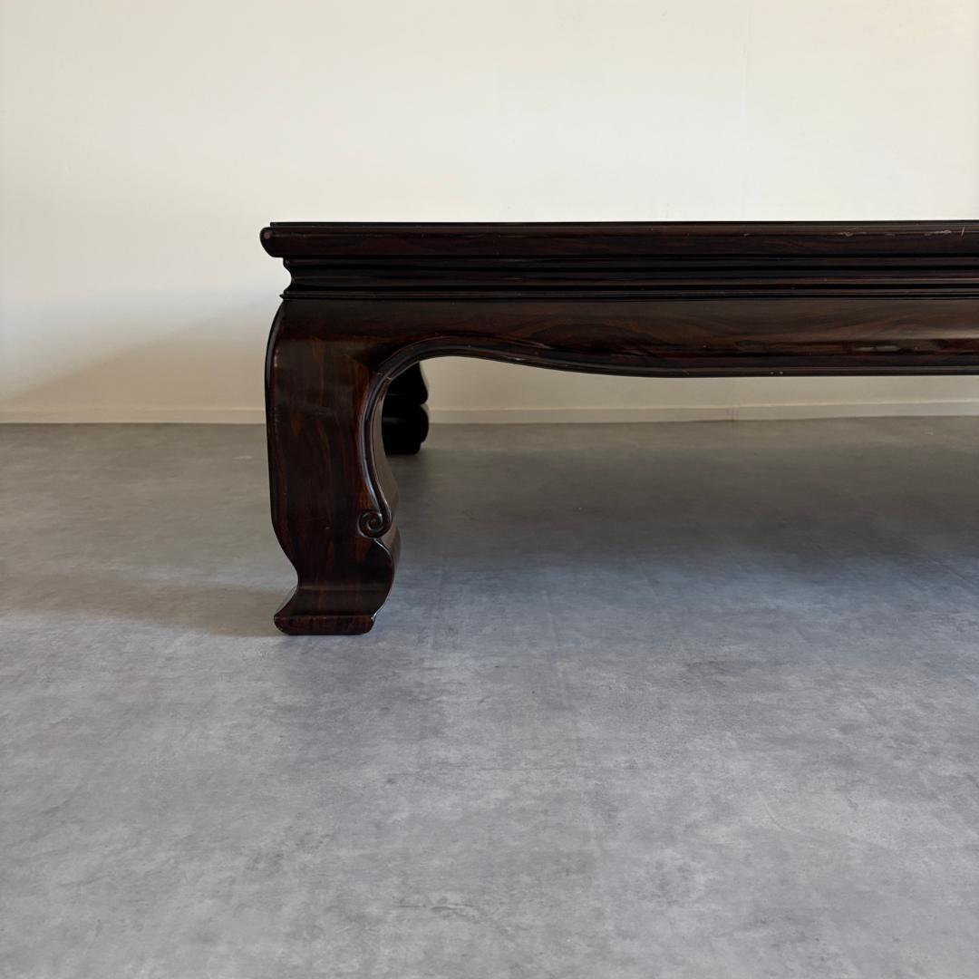 高級 黒檀　六尺座卓