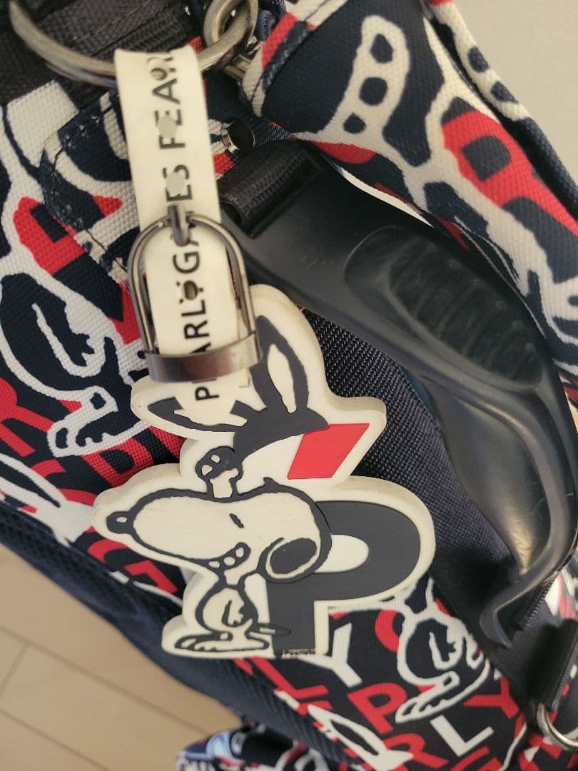 ハ*ル様 パーリーゲイツ　スタンド式キャディバッグ　スヌーピー