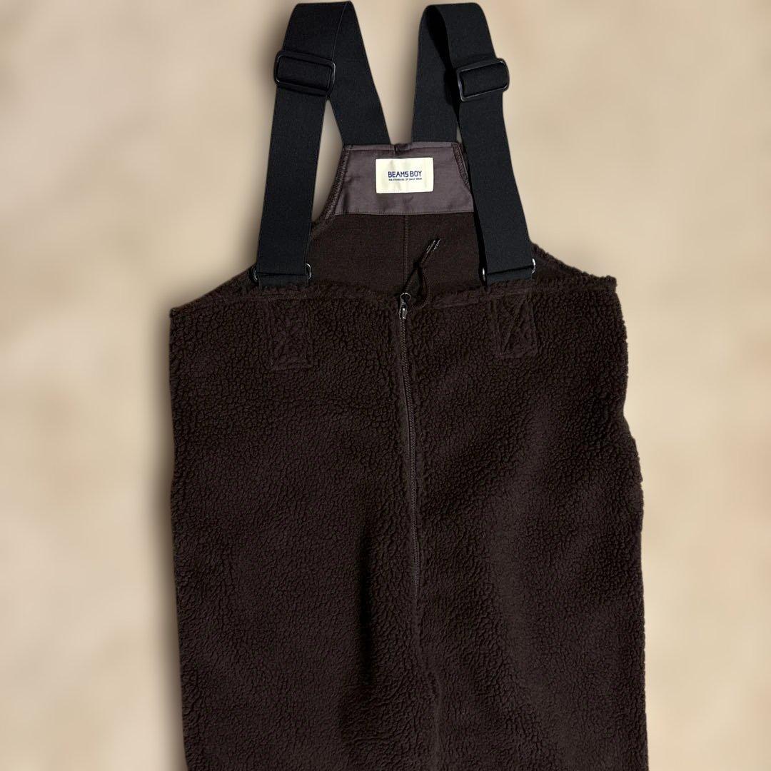 BEAMS BOY ボアミリタリー　オーバーオール
