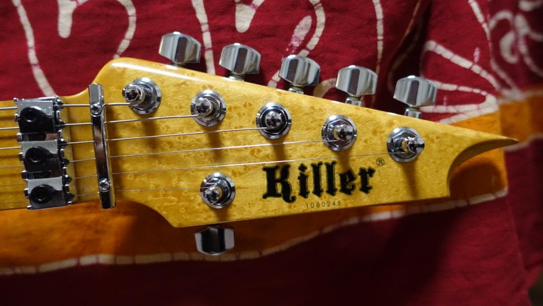 Killer KG-Prime 初期型 バーズアイメイプル 高崎晃