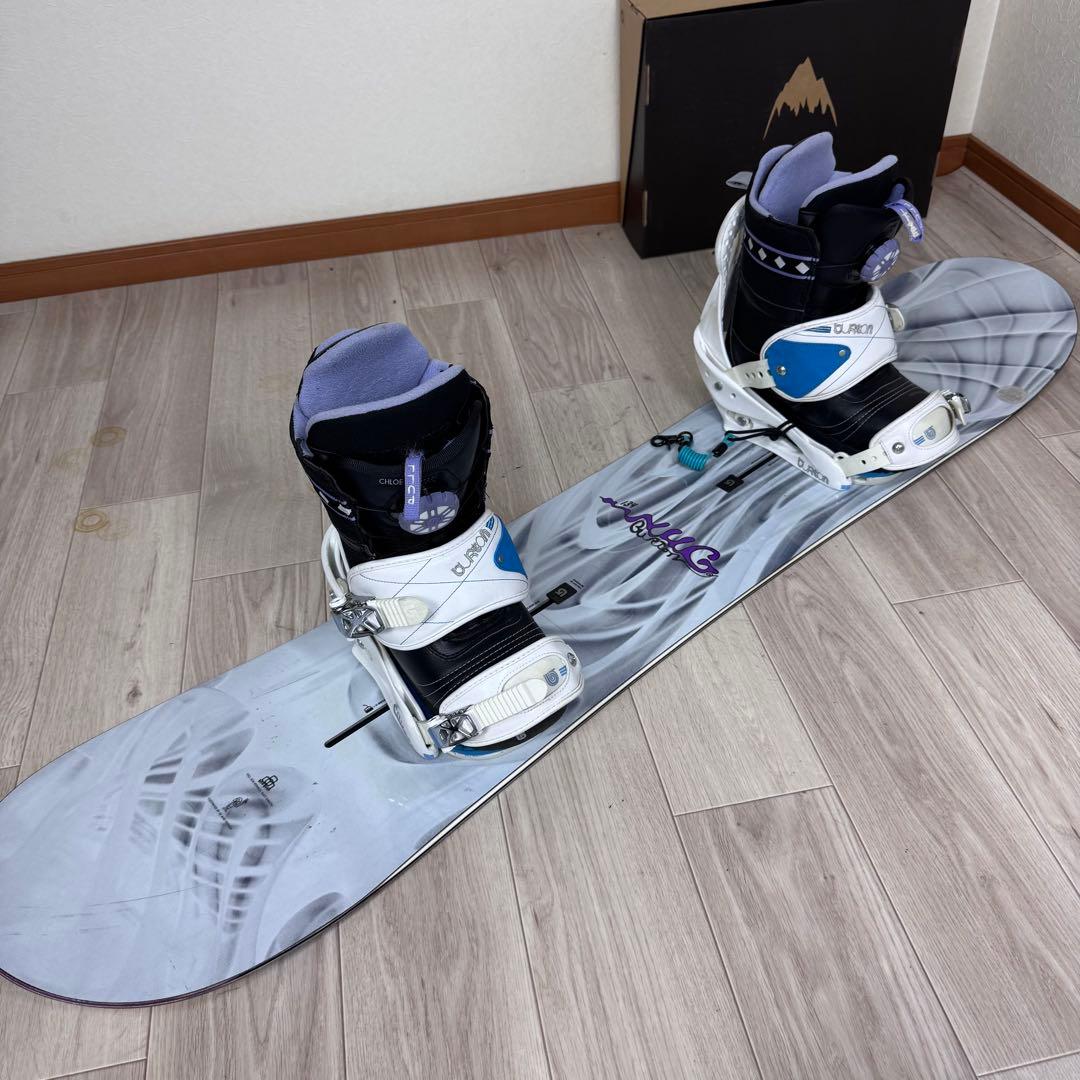 BURTON スノーボード 134cm ブーツ 23.5cm 三点セット