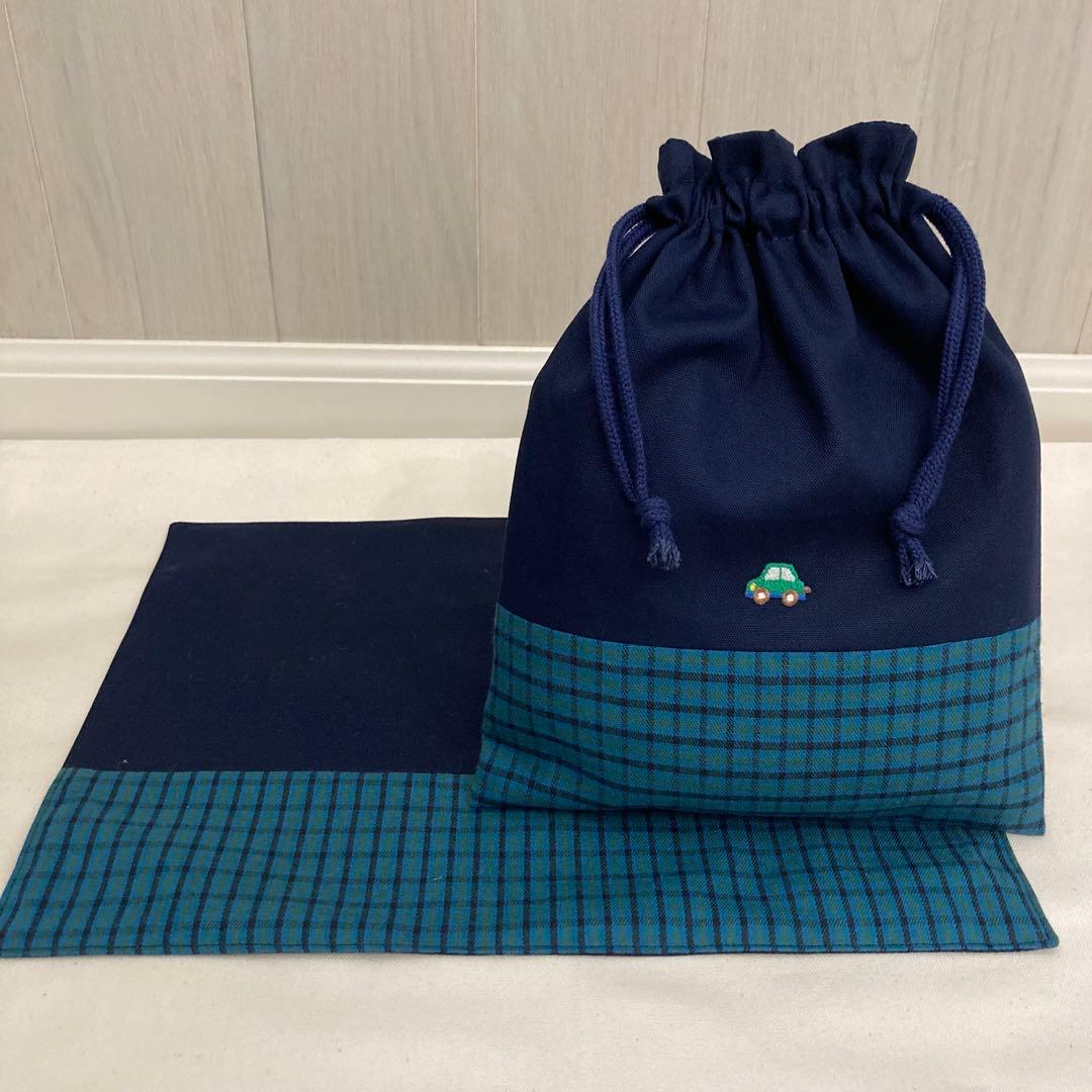 【a♡】通園通学グッズ　お弁当袋・ランチベルト　計8点