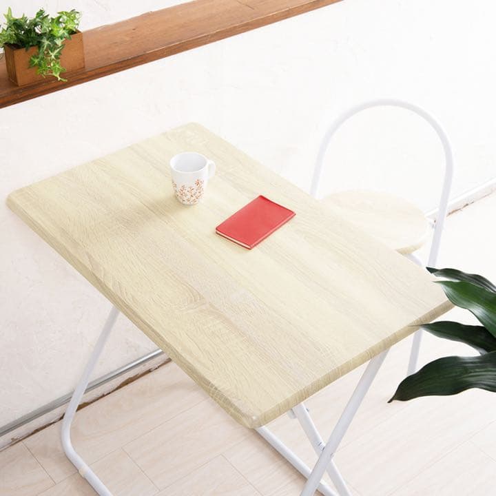 ヴィンテージデスク＆チェア 幅80cm 折りたたみ式