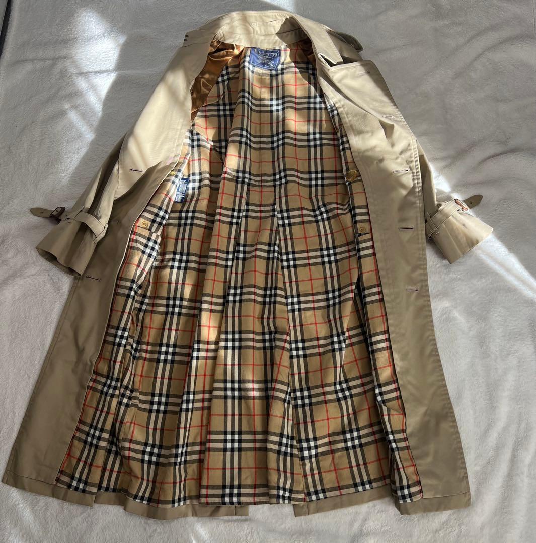 【美品】バーバリーズ バルマカーンコート トレンチコート ライナー付 L〜XL