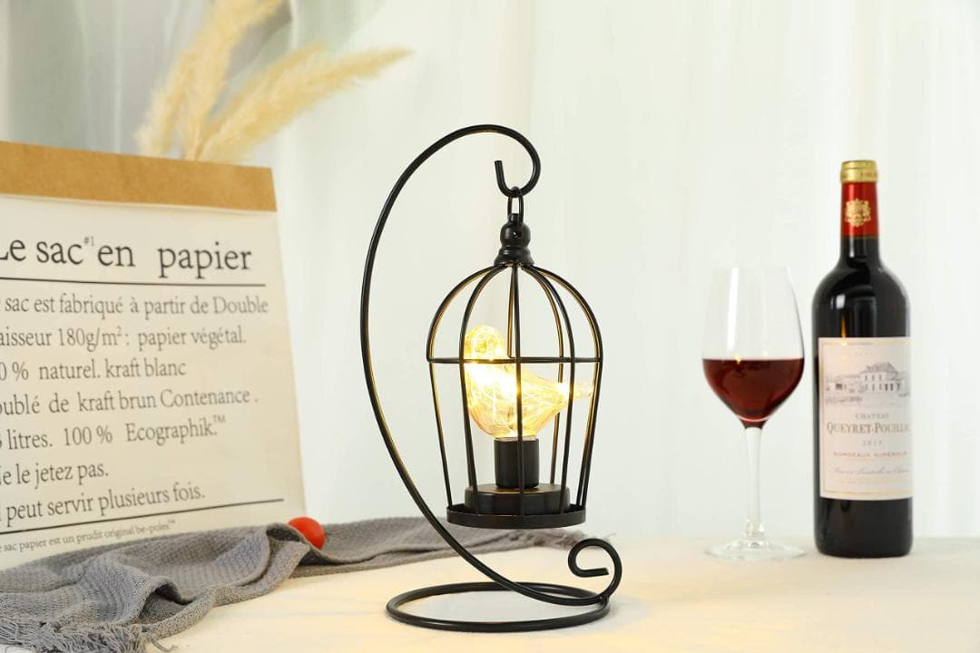 鳥かごデザイン テーブルランプ 間接照明 インテリア かわいい