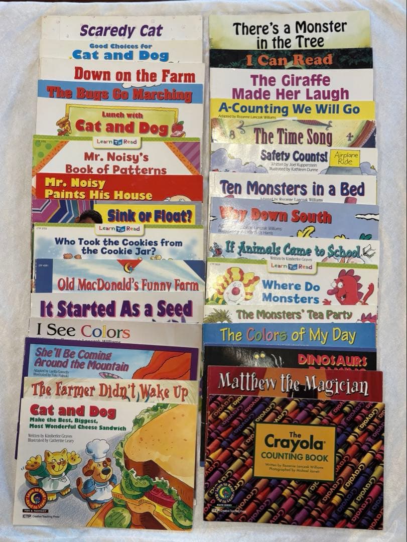 【英語多読】CTP(Learn to Read )絵本97冊・CD25枚セット