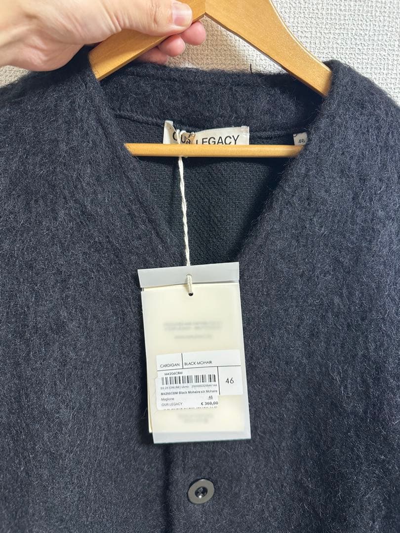 トップス OUR LEGACY MOHAIR CARDIGAN 46