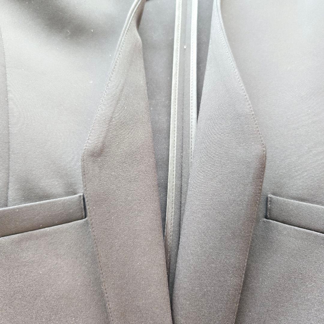 アンタイトル 洗える♪ 高年式 現行 セットアップ パンツスーツ ノーラペル 黒