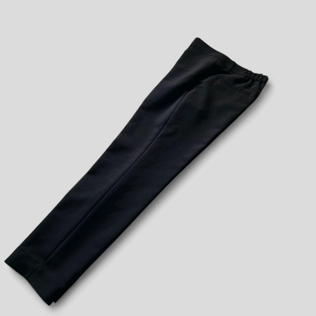 アンタイトル 洗える♪ 高年式 現行 セットアップ パンツスーツ ノーラペル 黒