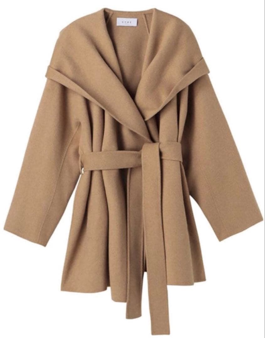 ETRÉ TOKYO フーディーリバーコート<Mサイズ>