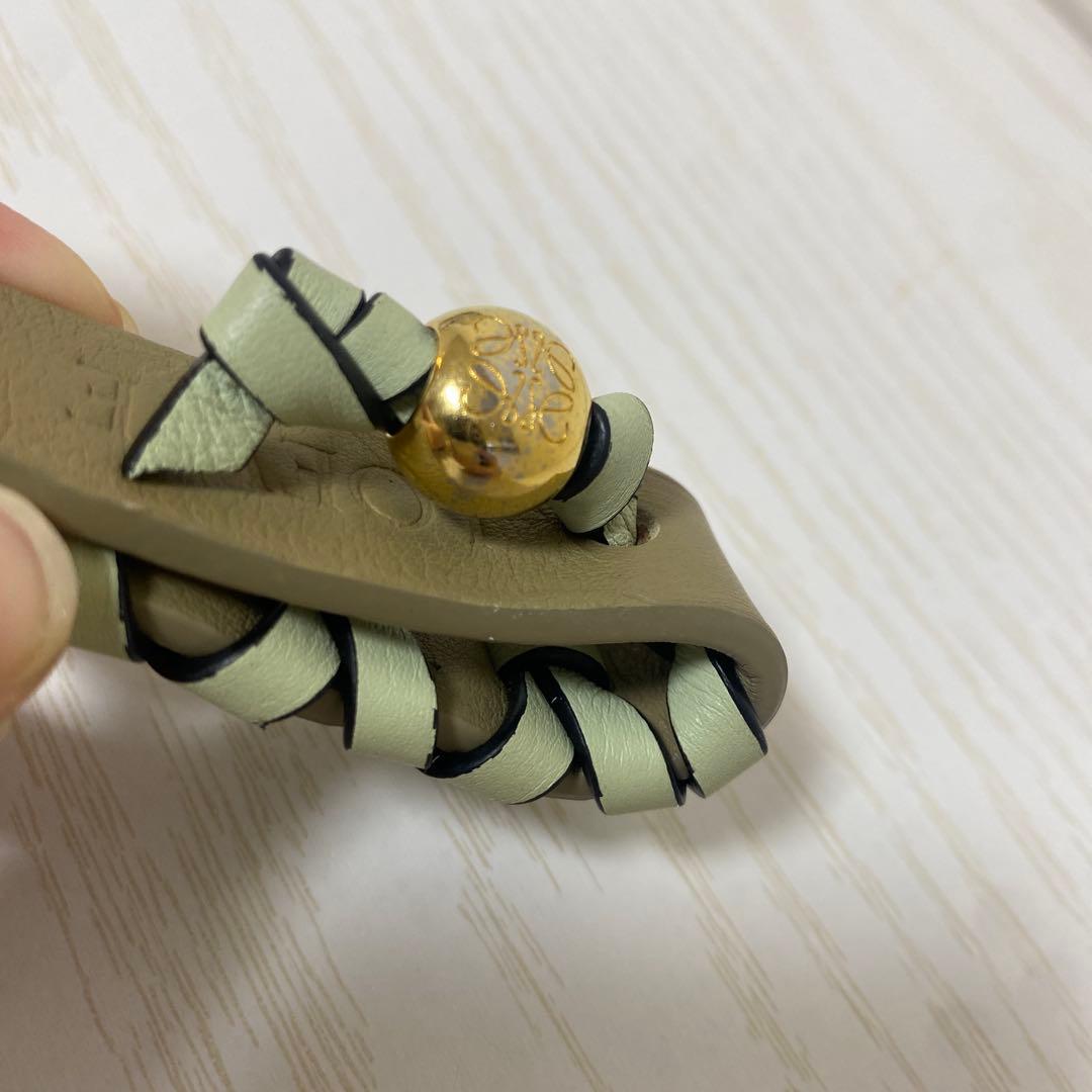 LOEWE クロスブレイデッド　キーリング