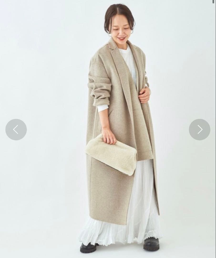 Plage ハミルトン ウール ロングコート