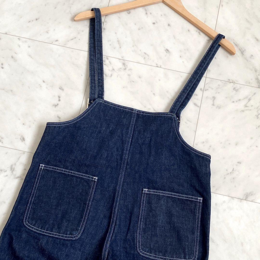 美品✨Bay Bee デニムサロペット/オーバーオール　インディゴ