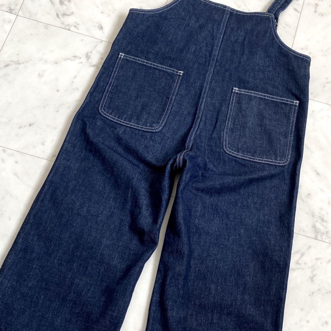 美品✨Bay Bee デニムサロペット/オーバーオール　インディゴ
