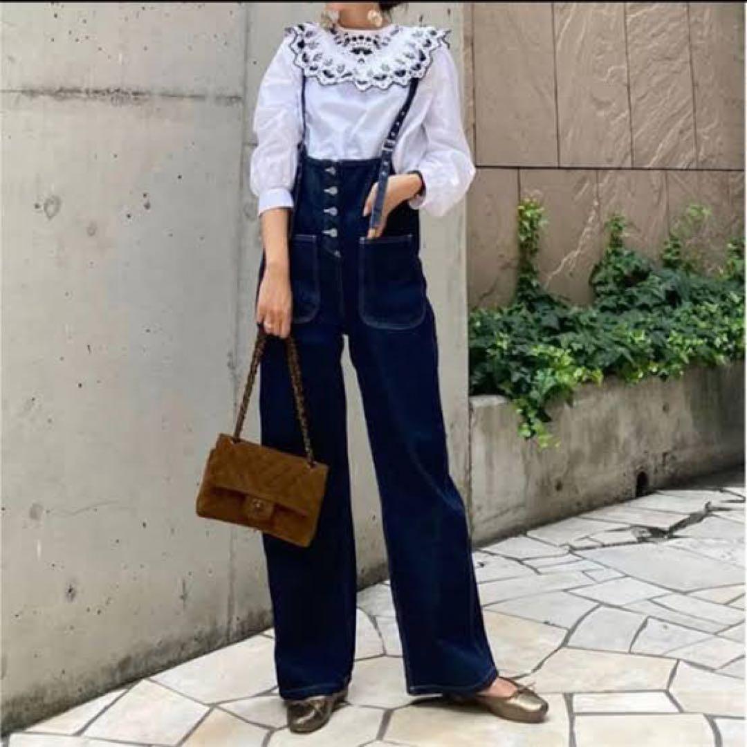 美品✨Bay Bee デニムサロペット/オーバーオール　インディゴ