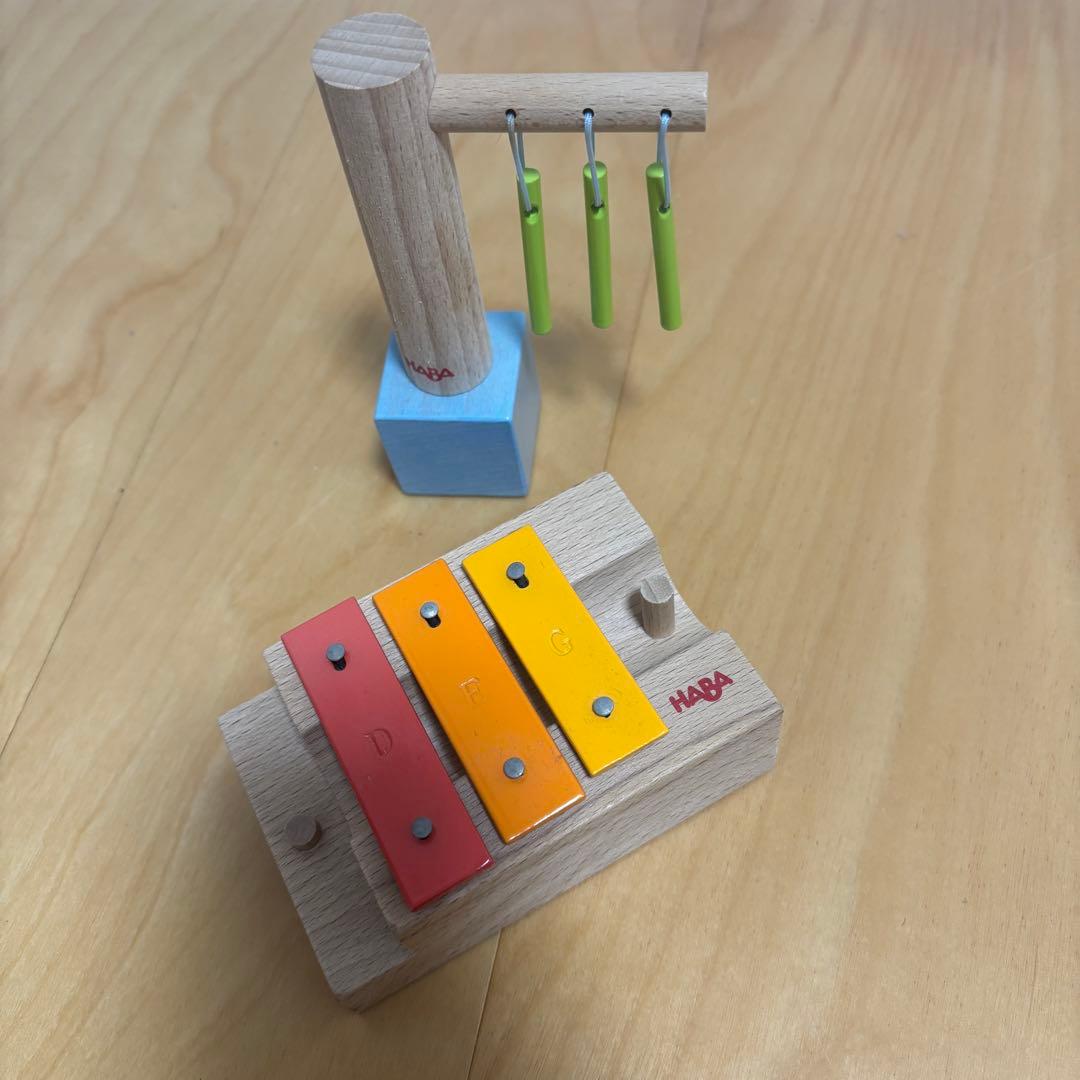 HABA 大きな玉のクーゲルバーン シップ＆メロディ 木製知育玩具セット