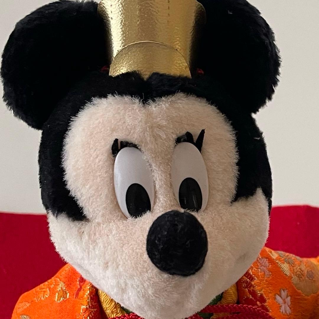 ミッキーマウス ミニーマウス　雛人形　ひな祭り　ぬいぐるみセット