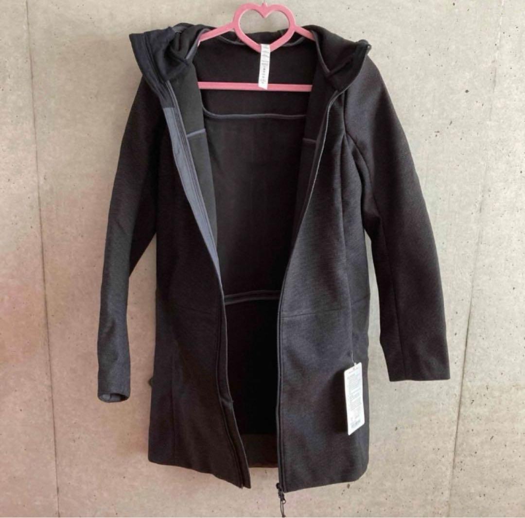 ★lululemon★ルルレモン ヨガ ジャケット コート ブラック ヨガウェア