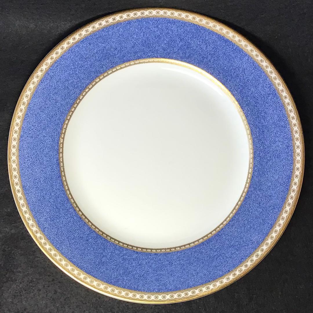 ウェッジウッド ユーランダーパウダー ブルー プレート 27.5cm 6枚