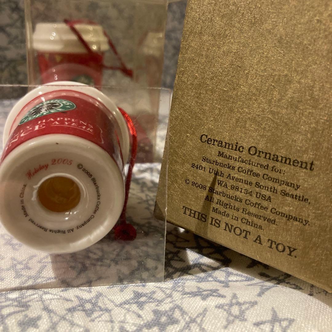 スターバックス　クリスマス　オーナメント　ホリデー　レッドカップセット　ペンギン