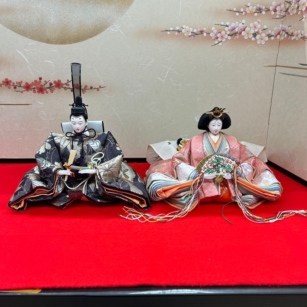 【350】ひな祭り＊雛人形＊親王揃い+おまけ