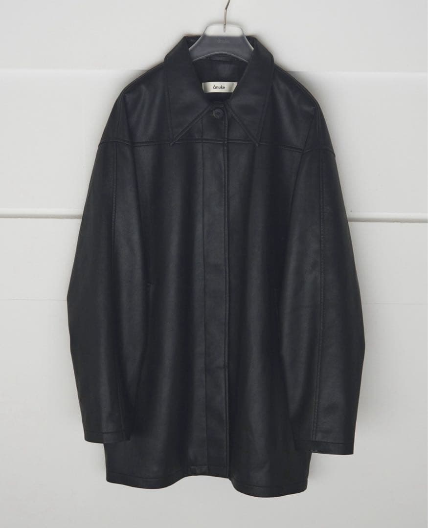 ジャケット・アウター anuke Ecoleather Over Jacket