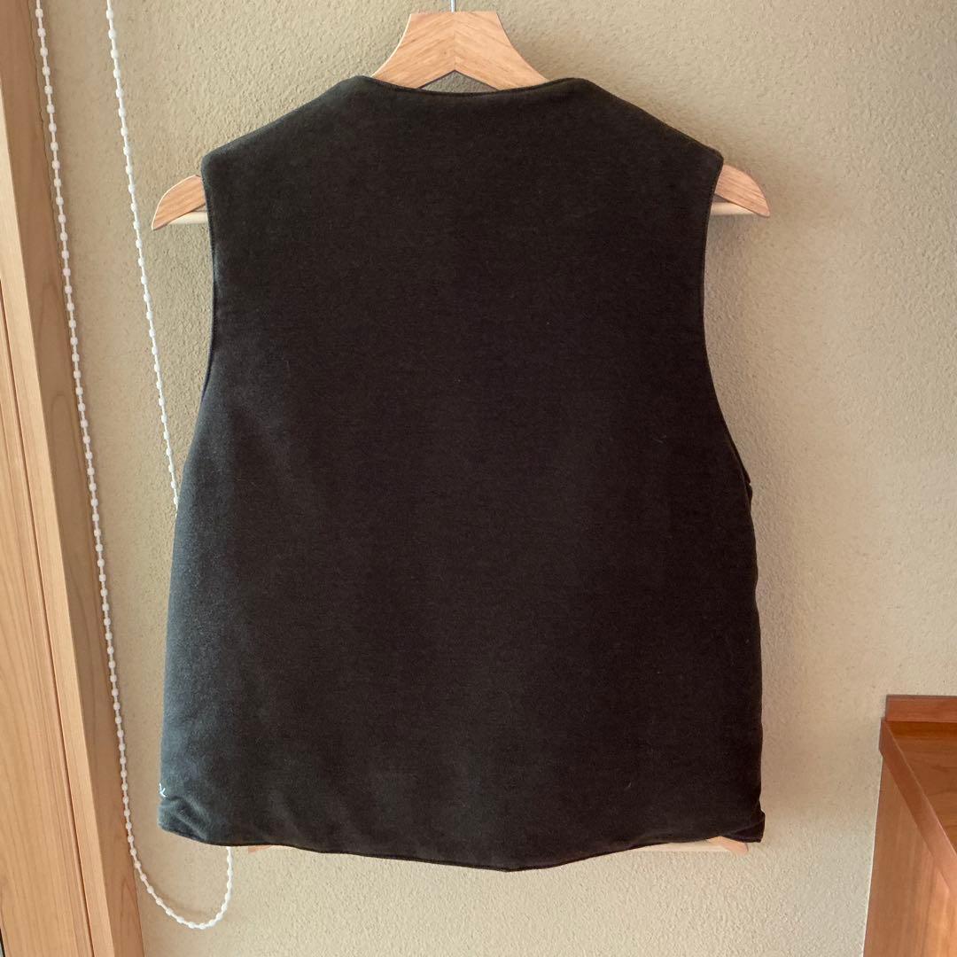 45rpm コットンフランネル908 ダウンベスト