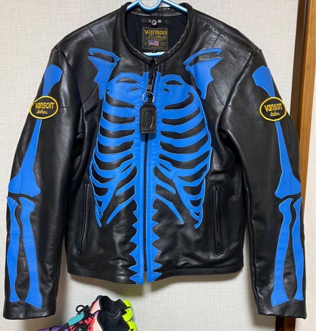 BABBI  レザージャケット vanson× clair de lune