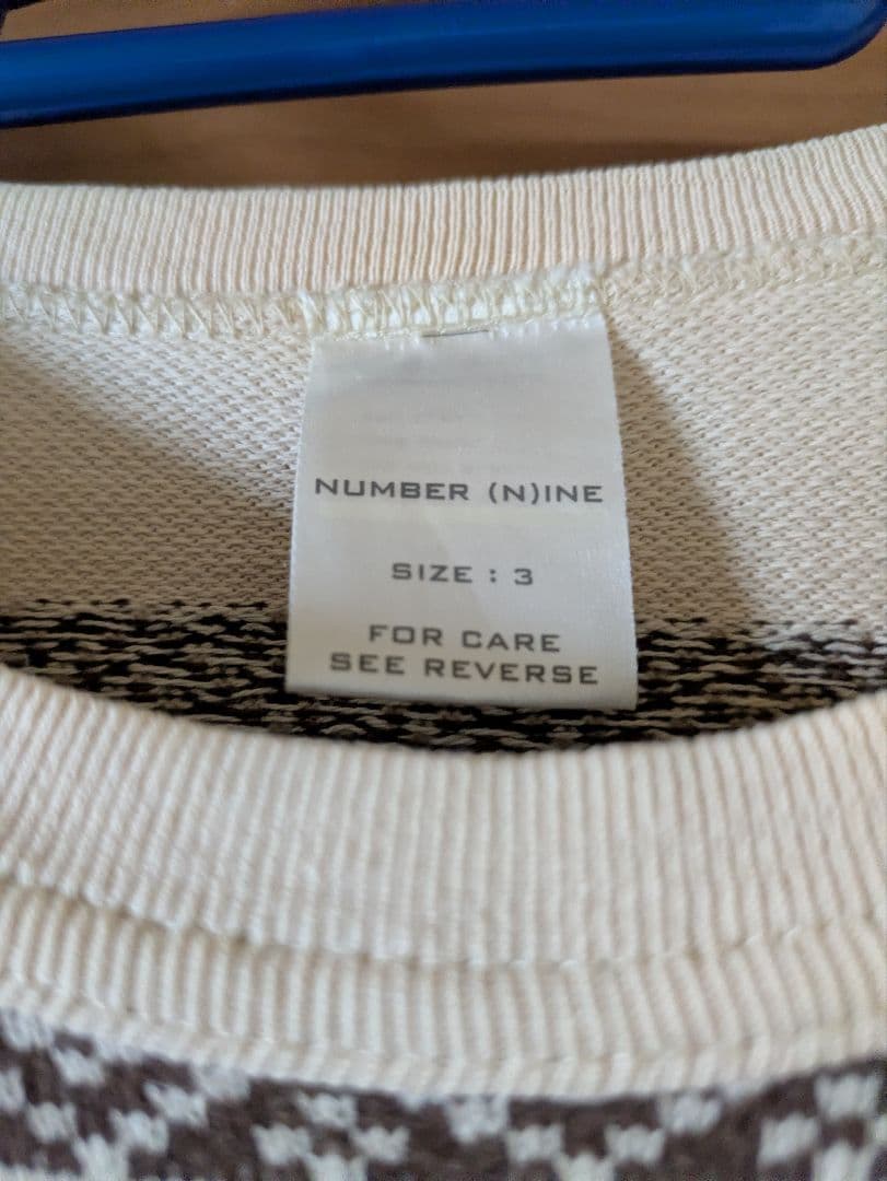 NUMBER (N)INE ナンバーナイン 02AW ロングスリーブカットソー