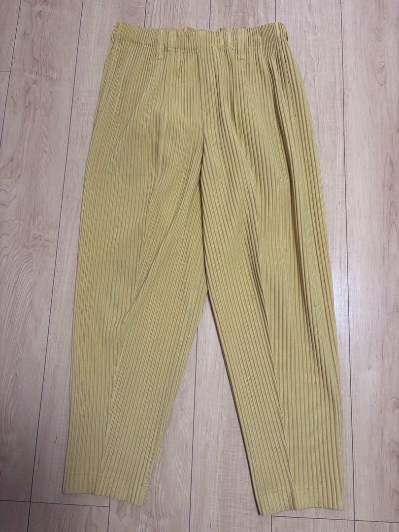 HOMME PLISSE ISSEY MIYAKE プリーツテーパードパンツ