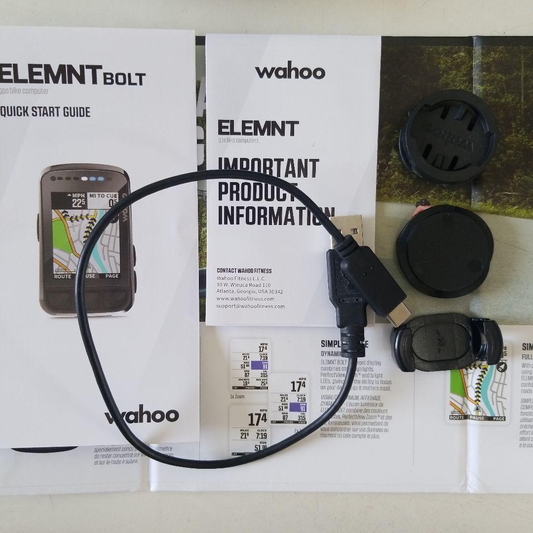アクセサリー wahoo ELEMNT BOLT