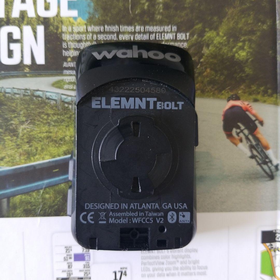 アクセサリー wahoo ELEMNT BOLT