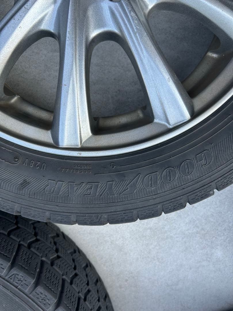 さわっち　スタッドレス　155/65R14 タイヤ・ホイールセット②