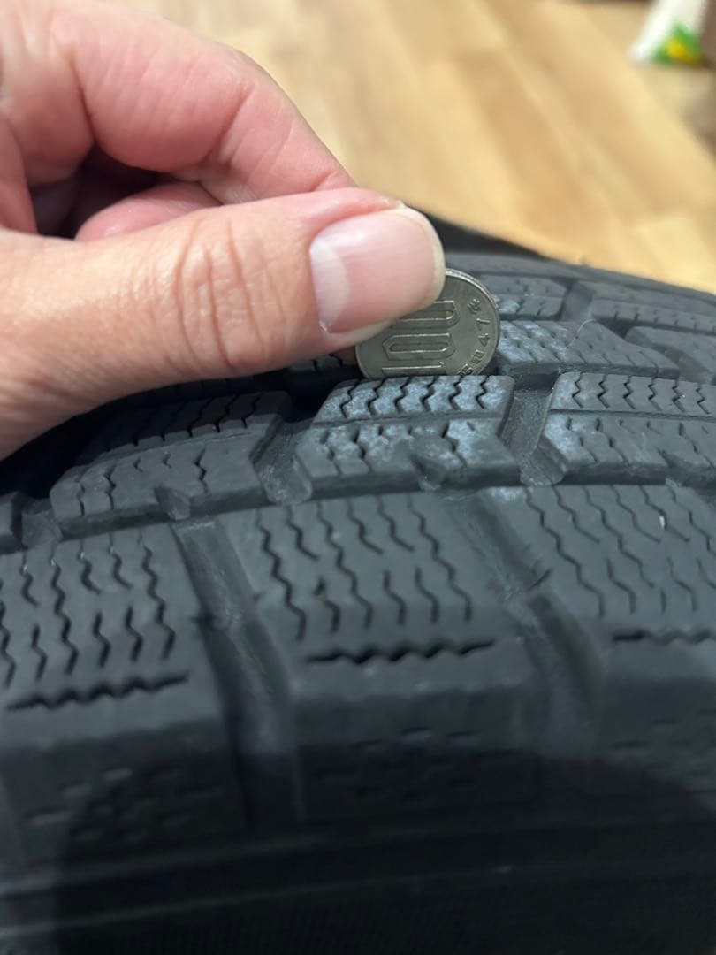 さわっち　スタッドレス　155/65R14 タイヤ・ホイールセット②