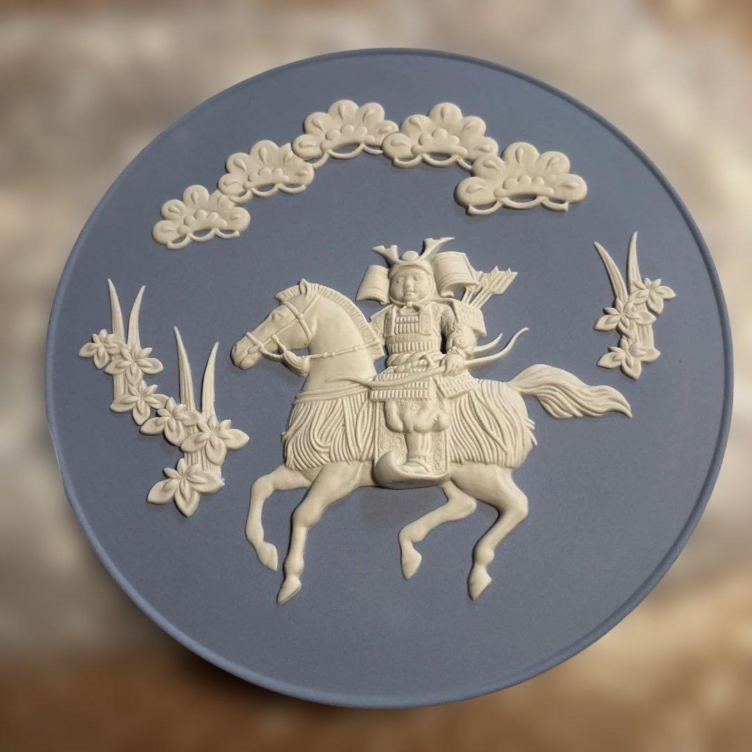 ウェッジウッド　こどもの日　ジャスパー　リトルサムライ