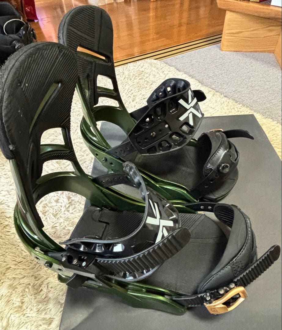 最終値下げ‼️バートンMISSION ビンディング Mサイズ オリーブグリーン