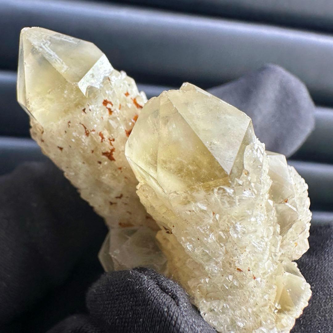 希少❗️オーラ皮膜レインボーシトリンスピリットクォーツ カクタスクォーツA1537