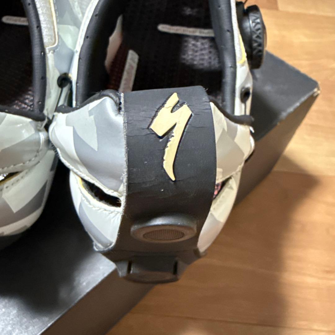 S-Works trivent 自転車シューズ ホワイト・グレー・ブラック