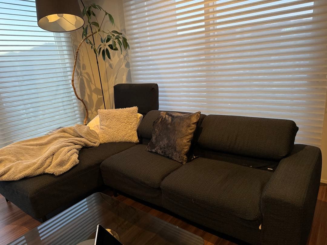 【2/15までの出品】リビングハウス　ソファ　カウチソファ