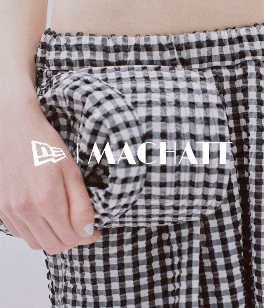 MACHATT newera コラボキャップ　ギンガムチェック