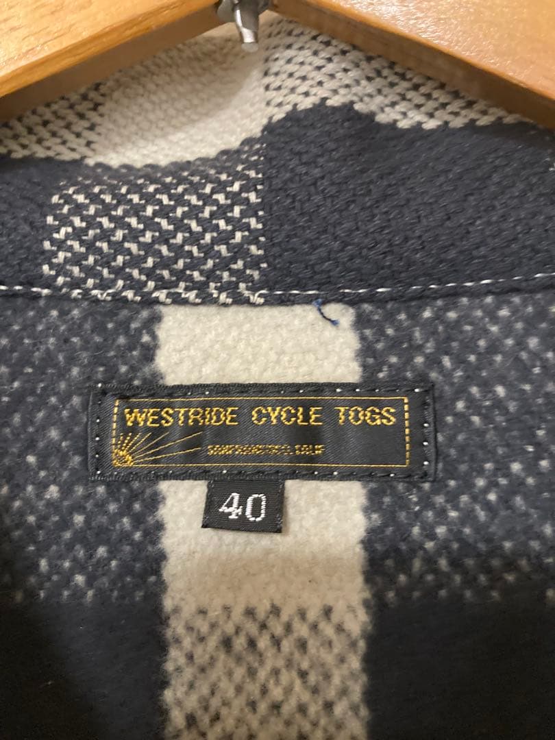 WESTRIDE ウエストライド チェック ジャケット L