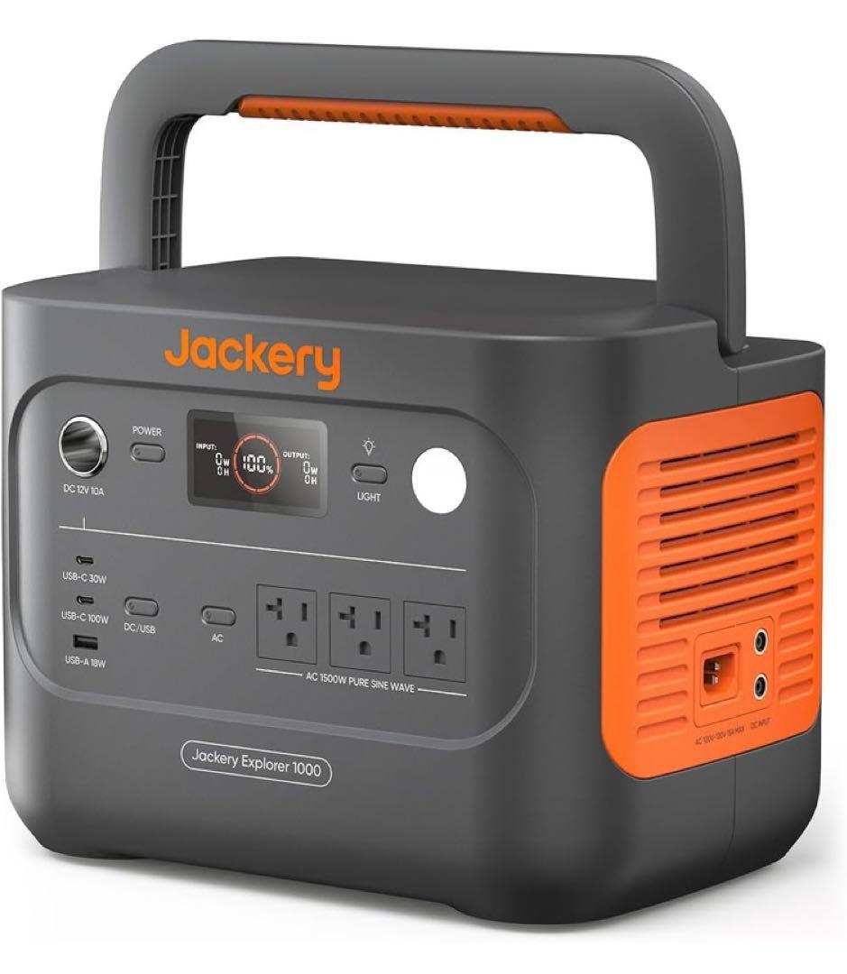 k*i様 Jackery ポータブル電源 1000 New 1070Wh