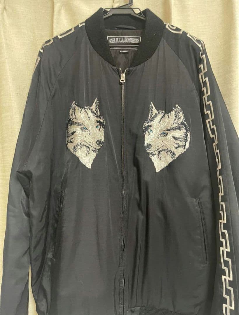チャレンジャー スーベニアジャケット スカジャン 刺繍 XL