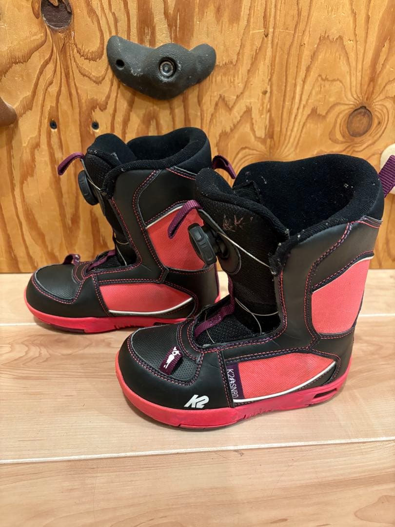 キッズRIDEスノーボード板100㎝　バインK2 ブーツ18.5㎝