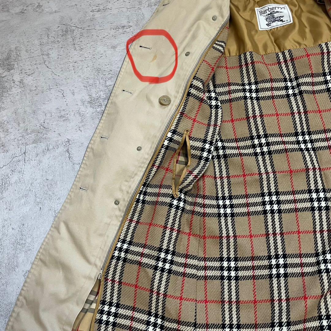 Burberry バーバリー トレンチコート ノバチェック ベージュ ライナー付