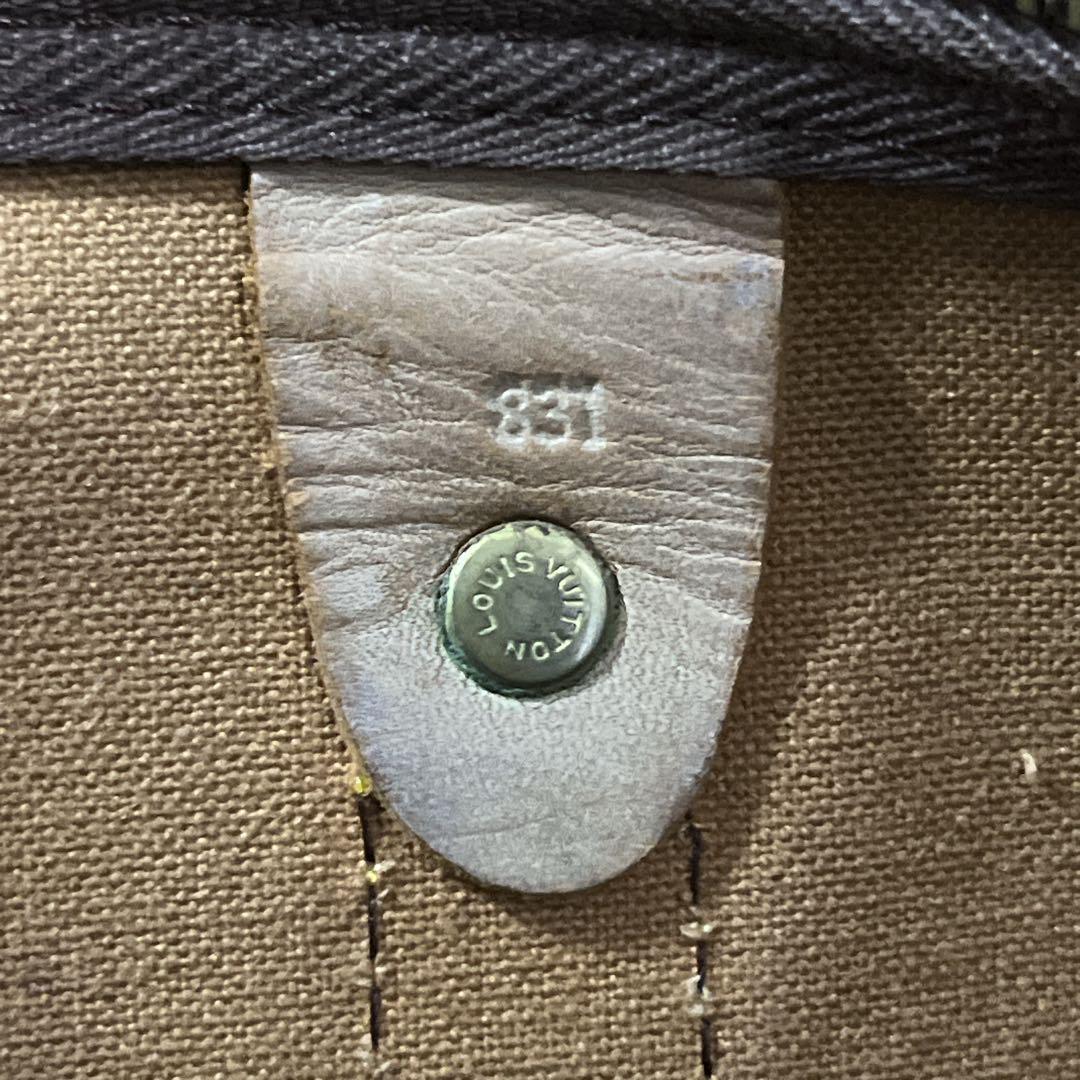 ルイヴィトン　ボストンバッグ　キーポル50 モノグラム　トラベルバッグ　旅行