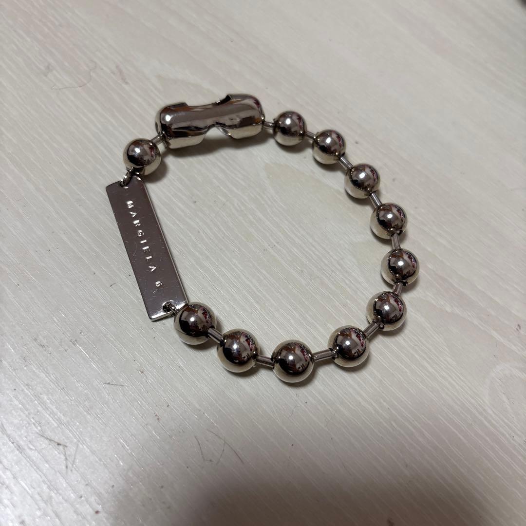 MaisonMargielaMM6 ボールチェーンブレスレット 最終値下げ