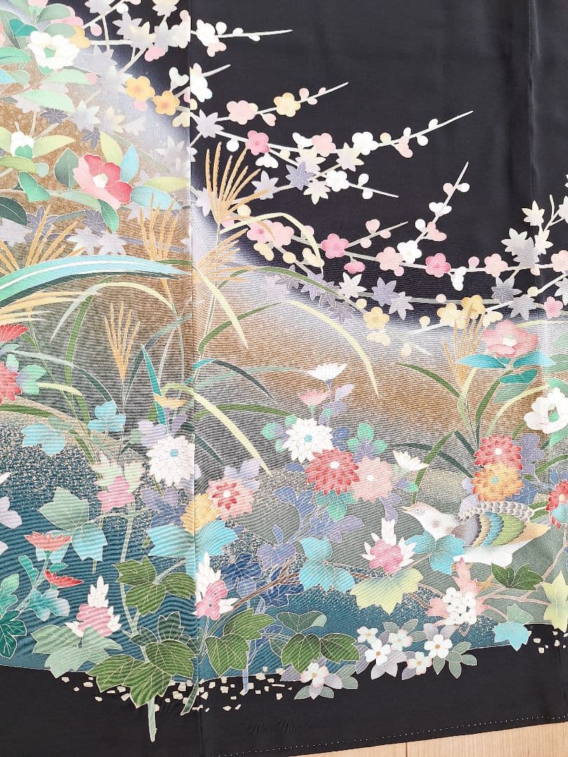 着物リメイクワンピース3684