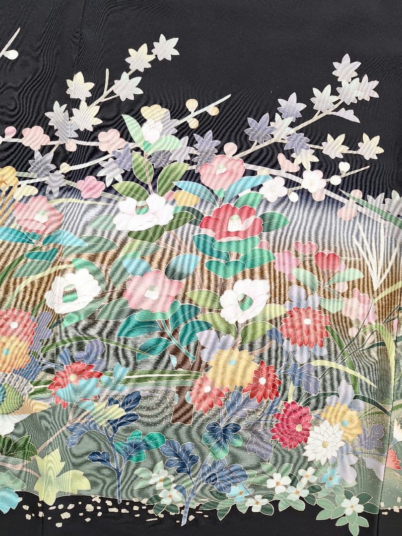 着物リメイクワンピース3684