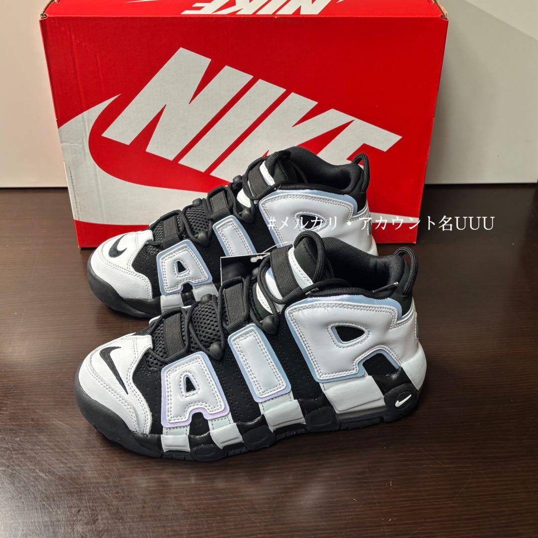 【新品24cm】NIKE｜エア モア アップテンポ GS｜ブラック/ホワイト